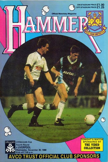 Match programme